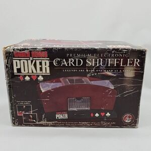 Excalibur World Series Poker Electronic Card Shuffler 425W-WSOP Casino Game